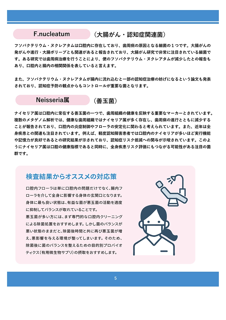 検査結果シート 5